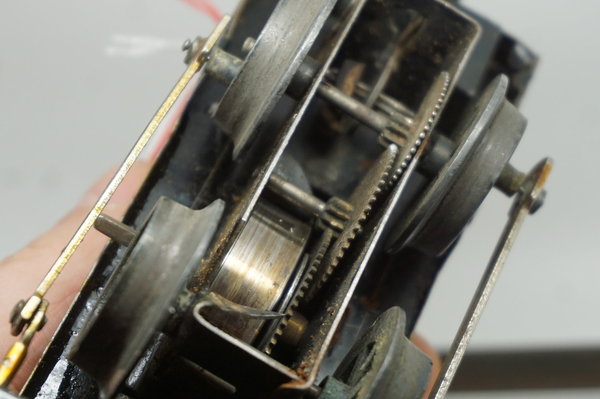 Bing B-Dampflok uralt Uhrwerk Spur 0 mit Tender Uhrwerk intakt 1902