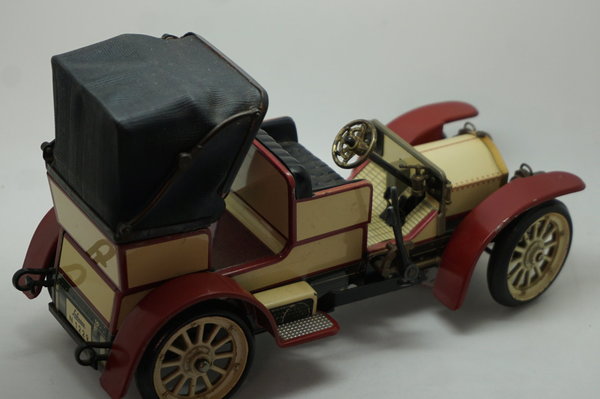 Original Schuco Oldtimer 1229 "Mercedes Simplex" Modell 1902 Rot/Beige