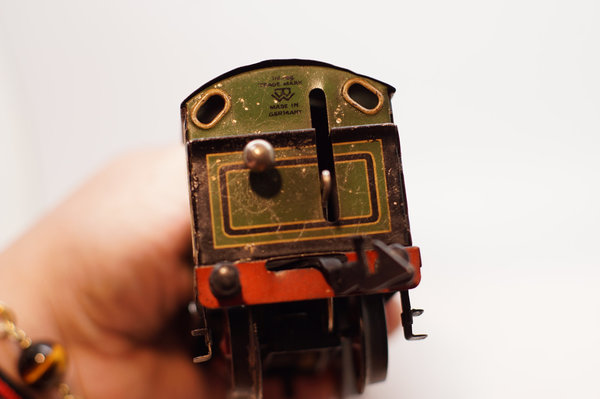 Bing englische Tenderlok 61/4738 "LNER 37380" Uhrwerk Spur 0, intakt, mit Schlüssel