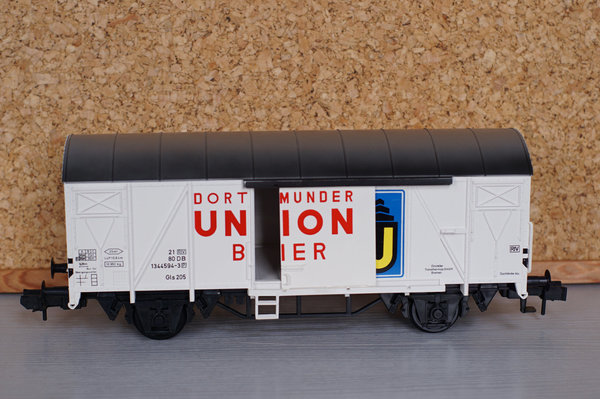 Märklin Bierwagen 5861 "Dortmunder Union Bier" neue Spur 1 in weiß mit OVP